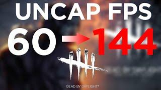 How to Remove the FPS Cap in Dead by Daylight (2020) Tutorial - Uncap FPS DBD