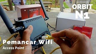 Setting Modem Orbit Star N1 Menjadi Pemancar Wifi - Access Point