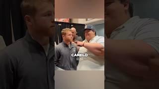 Canelo haciéndose el GRACIOSO #boxing #canelo