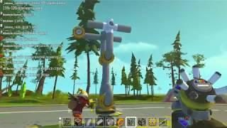 Scrap Mechanic Стрим SoM & Archie Делаем радиальный двигатель