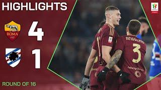 ROMA-SAMPDORIA 4-1 | HIGHLIGHTS | Dovbyk at the double | Coppa Italia Frecciarossa 2024/25