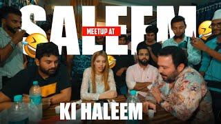  Vlog 15 Meet Up At Saleem Ki Haleem | #achanakbayanakgaming  #theangrez #saleempeku #saleemhaleem