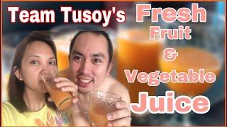 Our Healthy Fresh Fruit & Vegetable Juice | Immune System Booster | Team Tusoy