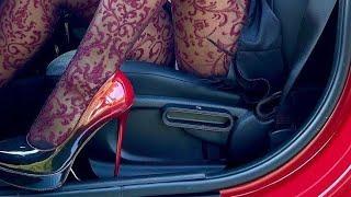 collection of stiletto high heel shoes with nylon stockings/tights | #style #trending #youtube