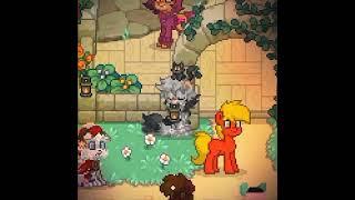 What's it like to be a statue in ponytown #ponytown #edit #mylittlepony #meme