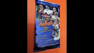 BREEZY OOKIE pulled from this 2005 FLEER ULTRA Original 2,000 football pack rip!