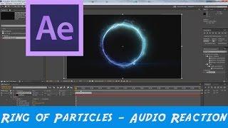 After Effects Partikel Ring Sound Reaktion Tutorial GERMAN/DEUTSCH