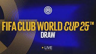 LIVE! SORTEGGIO MONDIALE PER CLUB️