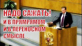 Жесткое выступление Депутата ГД Нилова на тему закона о защите лесов!