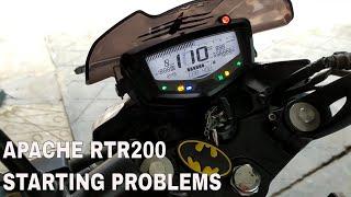 APACHE RTR200 4V starting problem |spark plug