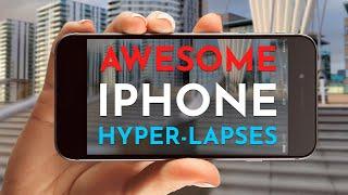 3 different types of hyper-lapse with your iPhone