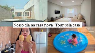 TOUR PELA CASA NOVA | NOSSO DIA COM AS BABYS 