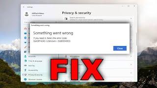 Fix Camera App Error 0xa00f4240 Unknown in Windows 11/10 [Solution]