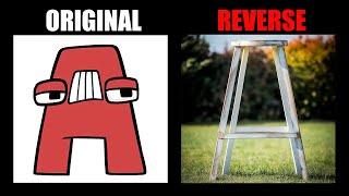 Reverse Alphabet Lore But It's Chairs (A-Z...) - Alphabet Lore Meme Animation - TD Rainbow