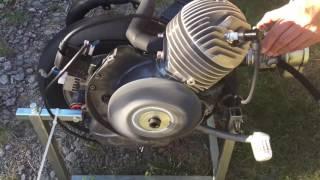 Vespa Pinasco 125 Smallframe Tuning, Mazzucchelli Kurbelwelle und Sip-Road Auspuff