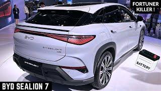 New BYD Sealion 7 SUV Launched - Better Than Toyota Fortuner & Mahindra XEV 9E ? Price, New Features