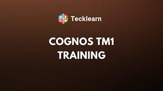 Cognos TM1 Training