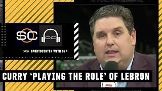 Brian Windhorst compares Steph Curry to LeBron: The BEST player on the LESSER team | SC with SVP