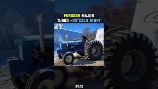 FORDSON -20 COLD START