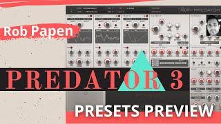 Rob Papen | Predator 3 | Trance & PSY Trance Soundbank