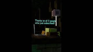 Me when my video about my new subscriber gets me 3 MORE subscribers: #minecraft #memes#animation