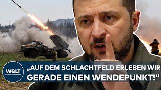 UKRAINE-KRIEG: "Auf dem Schlachtfeld erleben wir gerade einen Wendepunkt!" Brutale Kämpfe im Donbass