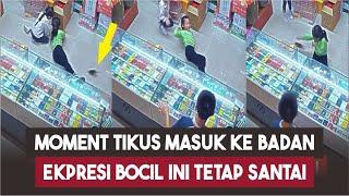 Viral!! Anak Perempuan Tetap Tenang Saat Tikus Masuk ke Dalam Bajunya