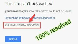 subdomain not working dns_probe_finished_nxdomain | this site can't be reached godaddy | cpanel