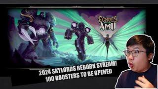 2024 SKYLORDS REBORN 100 BOOSTERS OPENING STREAM. Let's see if we can get some new cards