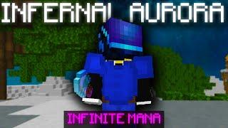 The Infernal Aurora Armor is AMAZING for Mage... (Hypixel Skyblock)