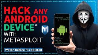 How To Hack Any Android Device with Kali Linux Metasploit? | Hack Any Android with Metasploit 2024