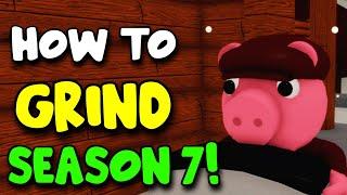 How to GRIND Season 7 - A PARANORMAL PIGMAS in PIGGY!