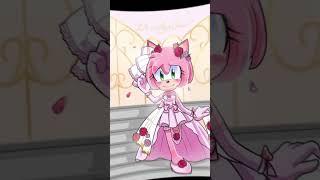 Соник, Эми и Шедоу🩷( проклятие русалки) #amyrose #sonic #shadow