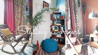 4 Ideas To Style Corners | Room Corner Decoration Ideas | Corner Styling Ideas