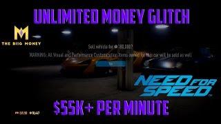 Need For Speed 2015 Glitches - UNLIMITED MONEY GLITCH - $1M+ PER HOUR