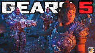 GEARS 5 Hivebusters DLC Cutscenes Gameplay - All Cutscenes Cinematics Full Game Movie!