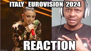 ITALY  EUROVISION 2024 | Angelina Mango - La Noia  REACTION