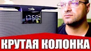 Крутая Bluetooth Колонка Для Дома и Пикника Aspiring Shake 10 [Обзор, Тест] - Ночник, Часы, SD, FM