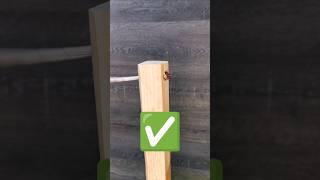  Как НАДЁЖНО закрепить верёвку в доске? Простой лайфхак!