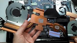 HP Omen 15 Disassembly l Hp Omen Thermal paste replacement l Omen Fan Cleaning l Omen upgrade