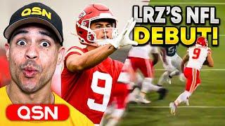 American Reacts to Louis Rees-Zammit's NFL Debut! (HE'S GOOD!)