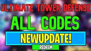 New Ultimate Tower Defense Codes | Roblox Ultimate Tower Defense Codes (August 2024)