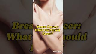 Breast Cancer: What You Should Know?