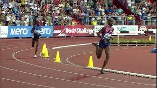 10000m Men Golden Spike Ostrava 2017 - Mo Farah 27:12.09 [English Commentary]