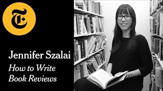 How to Write Book Reviews with Jennifer Szalai