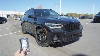 2021 BMW X5 M Competition: Start Up, Exhaust, Test Drive and Review