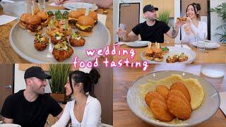 we're FINALLY going food tasting for our wedding!! + Miki sleeps over & more wedding planning