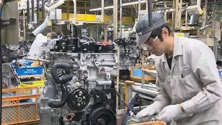 Chaîne de montage Mazda au Japon