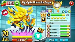 Dragon City: High Spiked Rhinodillo Dragon, NEW SKIN | EXCLUSIVE DRAGON 2024! 