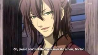 Souji Okita: tuberculosis~ Hakuouki (eng sub)